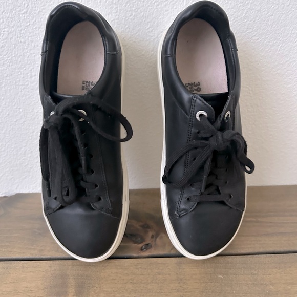 BIRKENSTOCK Bend Low Black Leather Sneaker - Picture 5 of 12